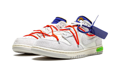 NK Dunk Low Off-White Lot 13:50