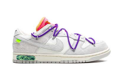 NK Dunk Low Off White Lot 15:50