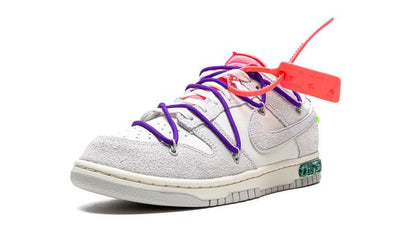NK Dunk Low Off White Lot 15:50