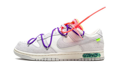 NK Dunk Low Off White Lot 15:50