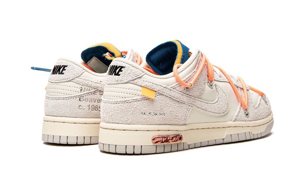 NK Dunk Low Off White Lot 19:50