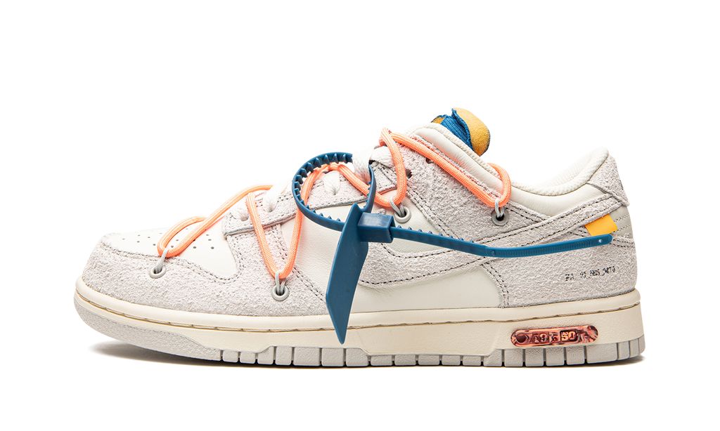 NK Dunk Low Off White Lot 19:50