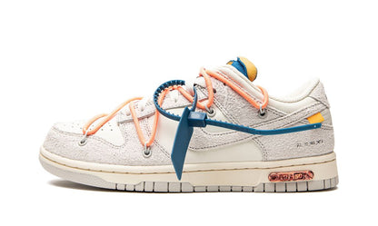 NK Dunk Low Off White Lot 19:50