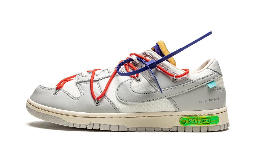 NK Dunk Low Off-White Lot 23:50
