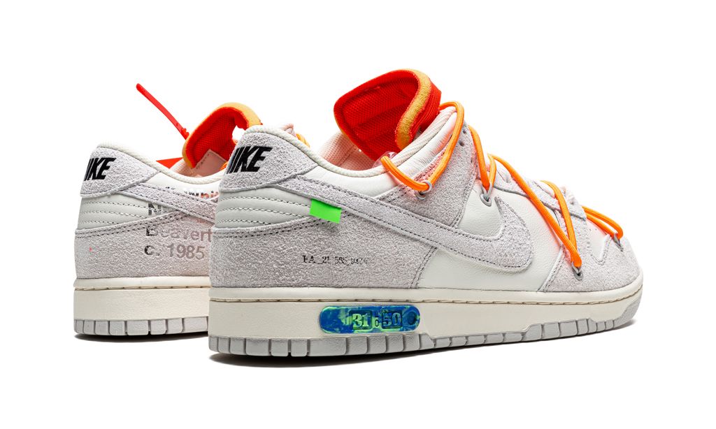 NK Dunk Low Off White Lot 31:50