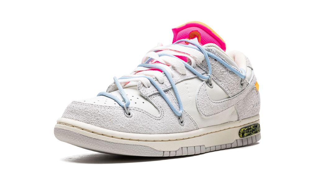 NK Dunk Low Off-White Lot 38:50