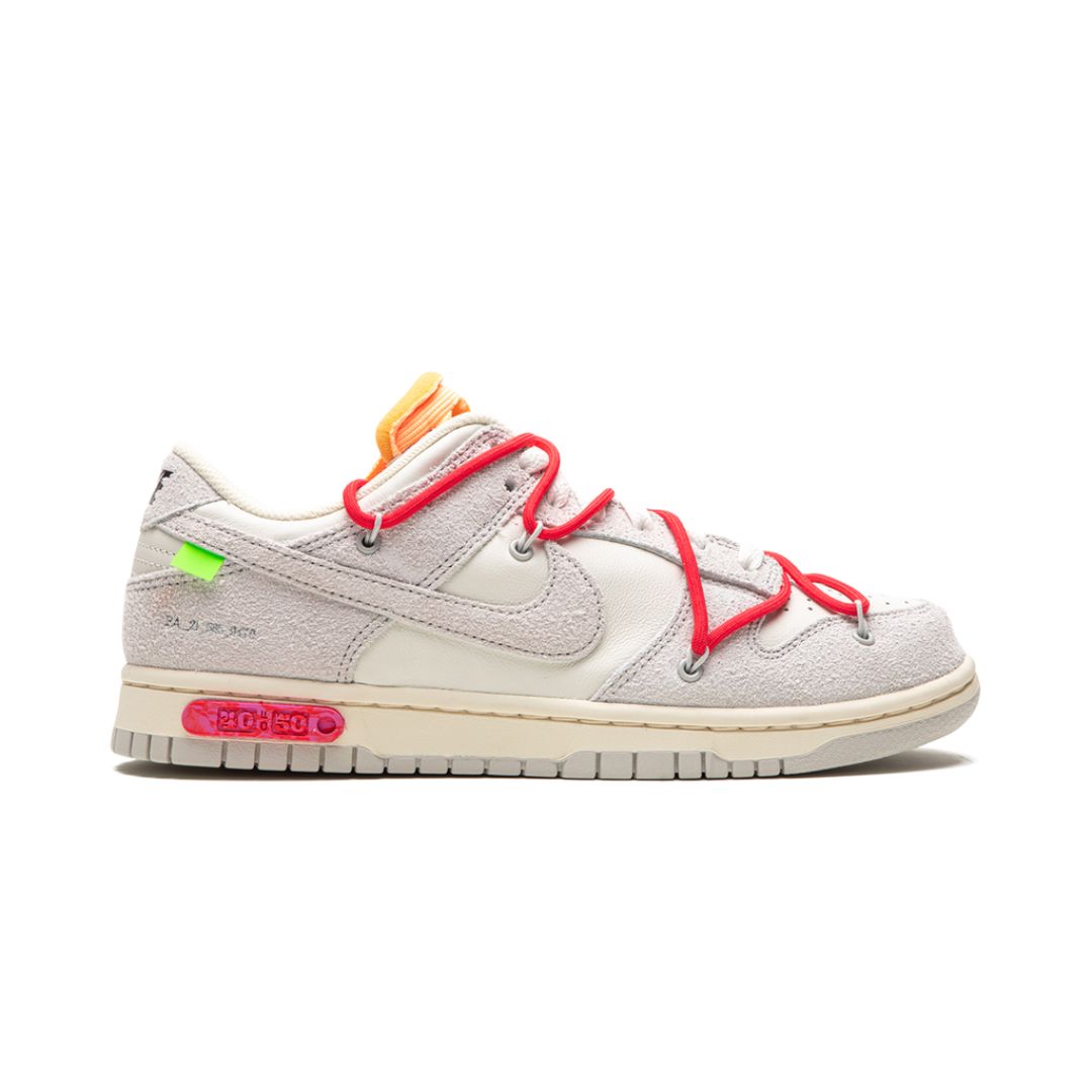 NK Dunk Low Off White Lot 40:50