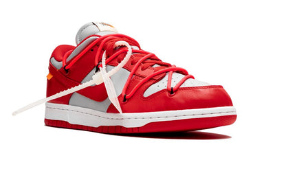 NK Dunk Low Off White University Red