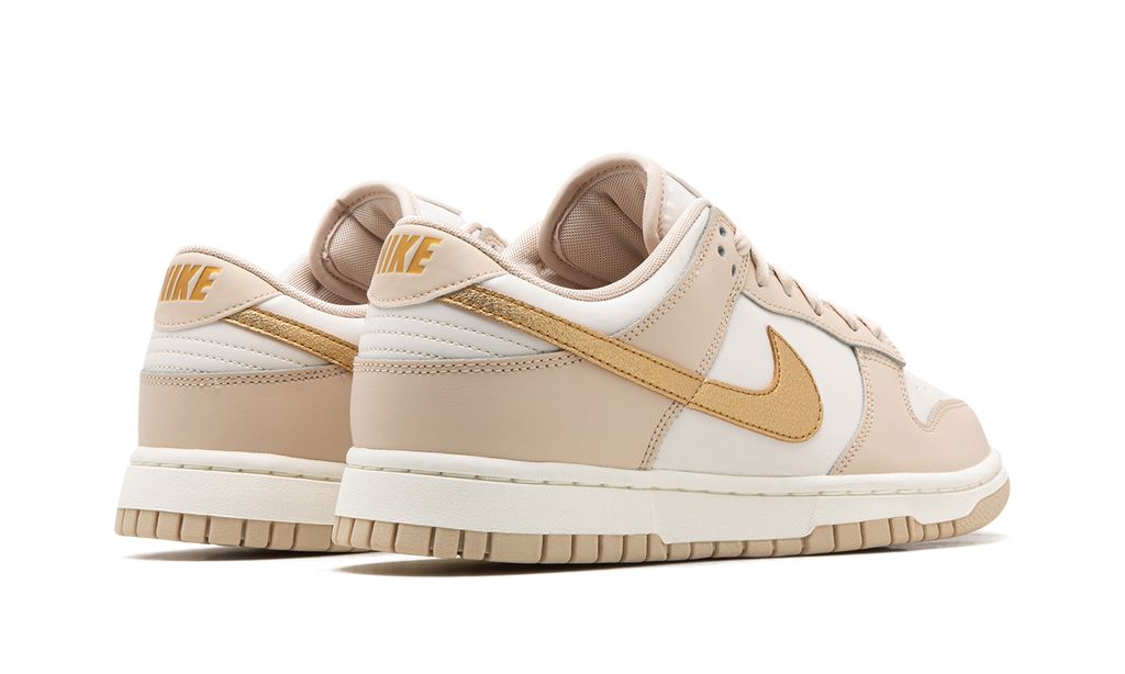 NK Dunk Low Phantom Metallic Gold