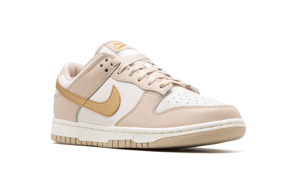 NK Dunk Low Phantom Metallic Gold