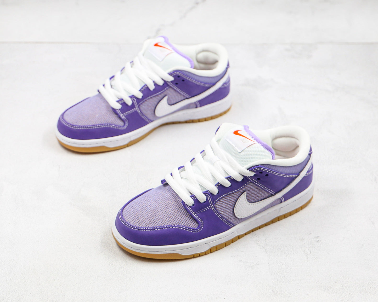 NK Dunk Low Purple Unbleached