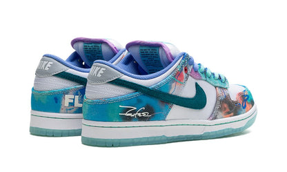 NK SB Dunk Low Futura Laboratories Bleached Aqua