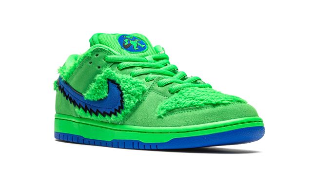 NK SB Dunk Low Grateful Dead Bears Green