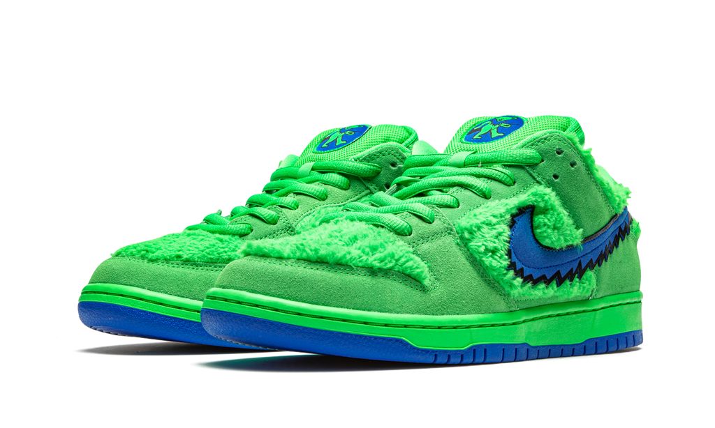 NK SB Dunk Low Grateful Dead Bears Green