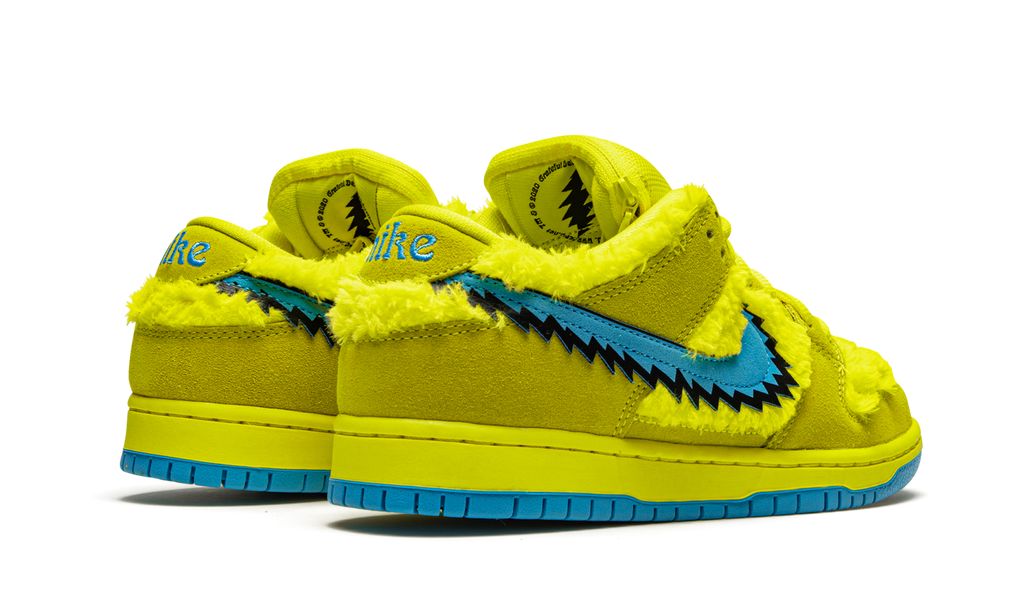 NK SB Dunk Low Grateful Dead Bears Opti Yellow