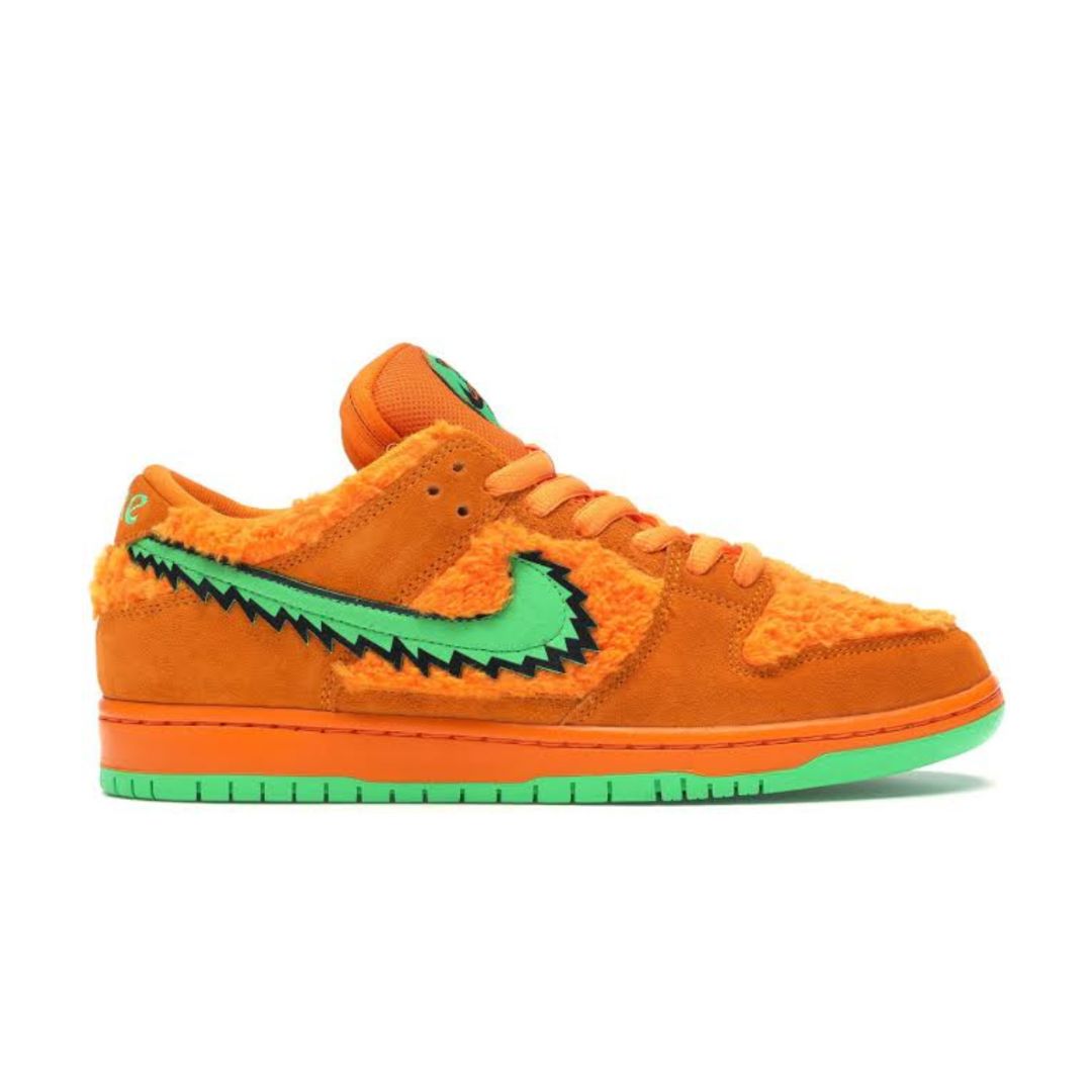 NK SB Dunk Low Grateful Dead Bears Orange