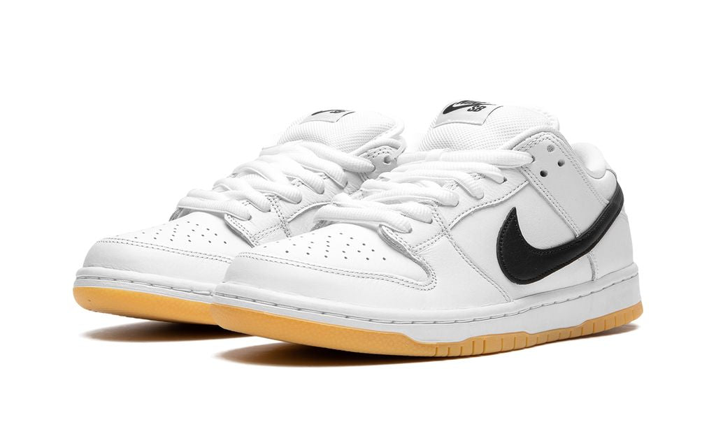 NK SB Dunk Low Orange White Label Black