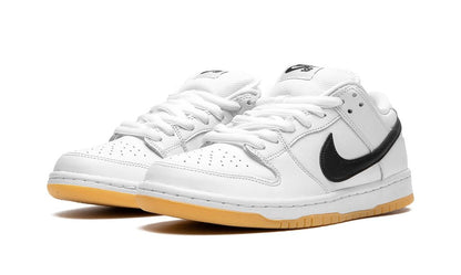 NK SB Dunk Low Orange White Label Black