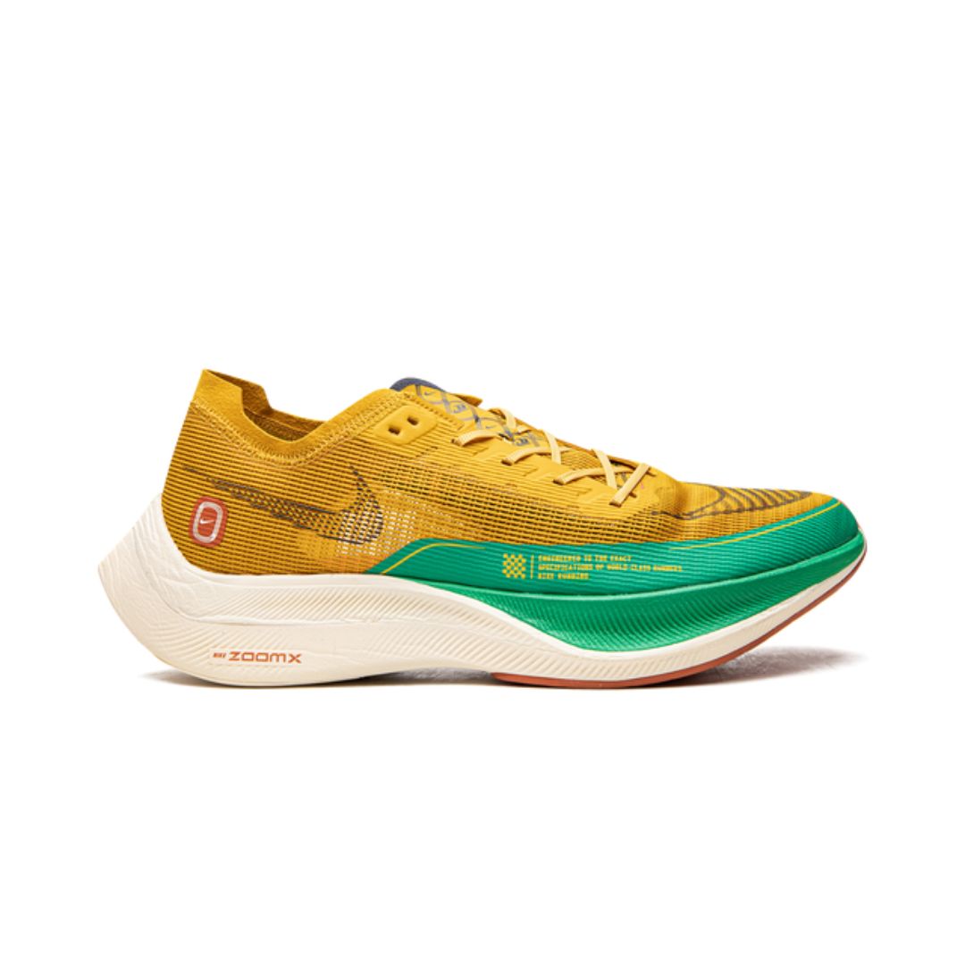 NK Zoom X Vaporfly Next% 2 Dark Sulfur Stadium Green