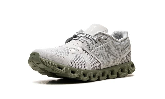 On Cloud 5 Gri Glaciar Verde Reseda