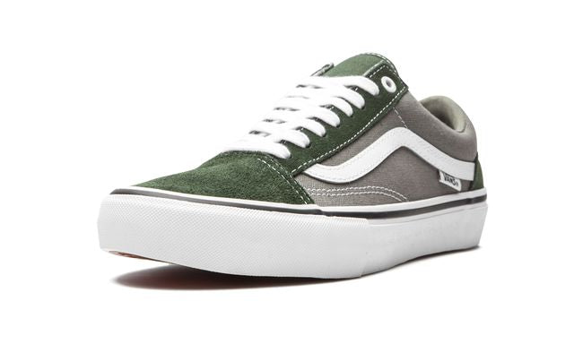 VNS Old Skool Pro Forest / Grey / White