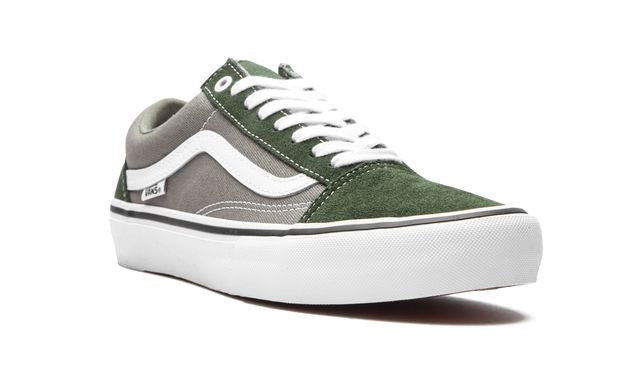 VNS Old Skool Pro Forest / Grey / White