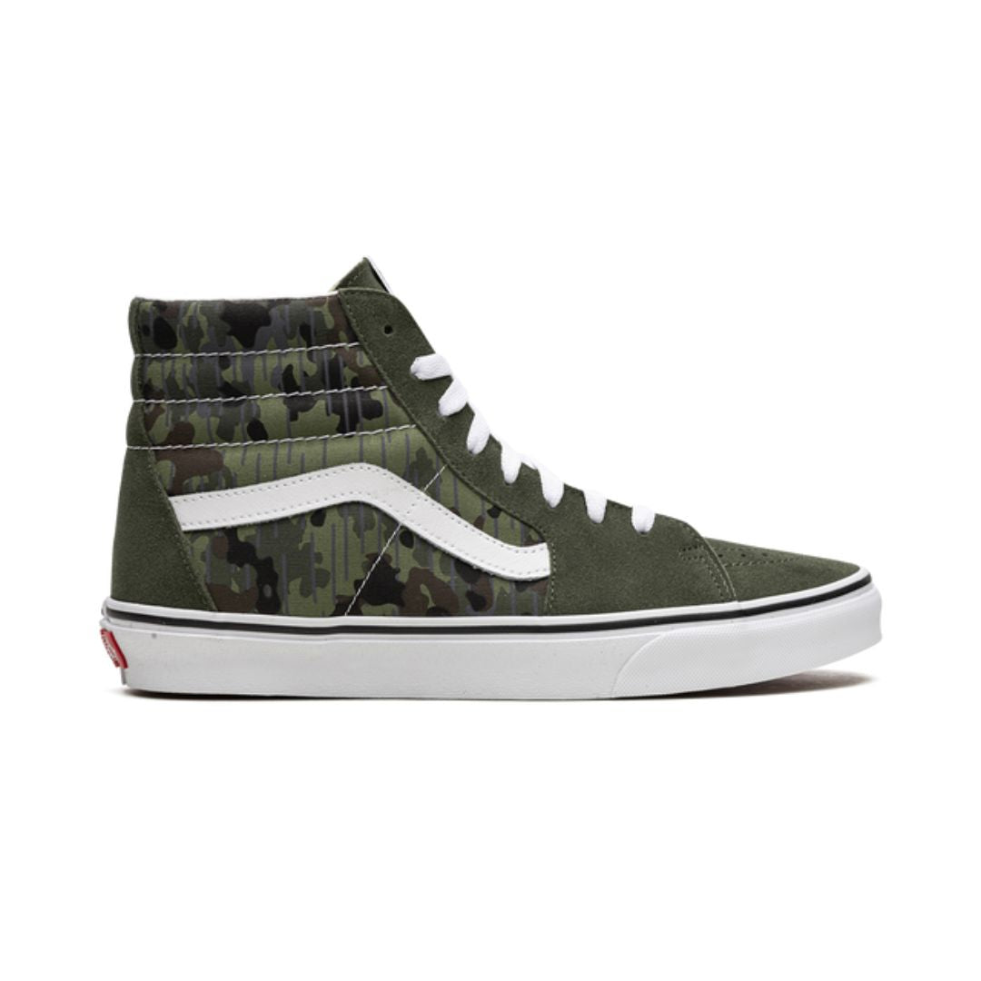 VNS Sk8-Hi "Rain Camo Green