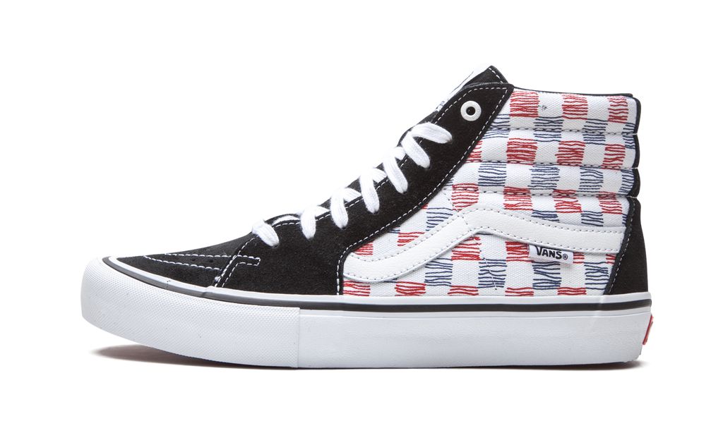 VNS Sk8-Hi "Sketched Checkerboard"