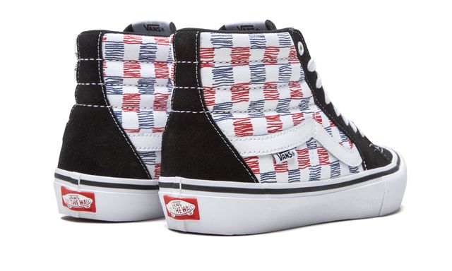 VNS Sk8-Hi "Sketched Checkerboard"