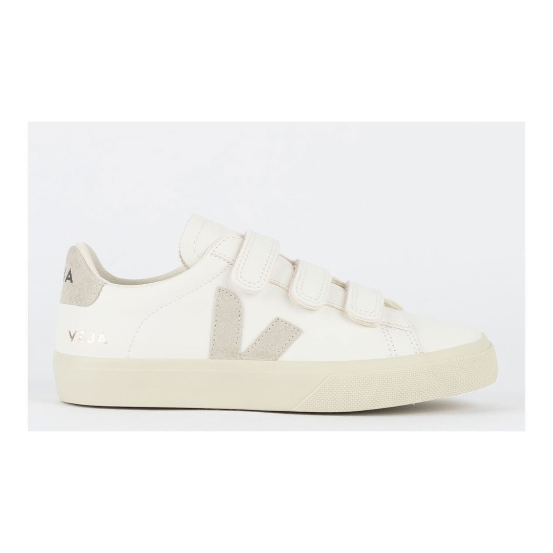 V Shoes Chromefree Leather Extra White Platine