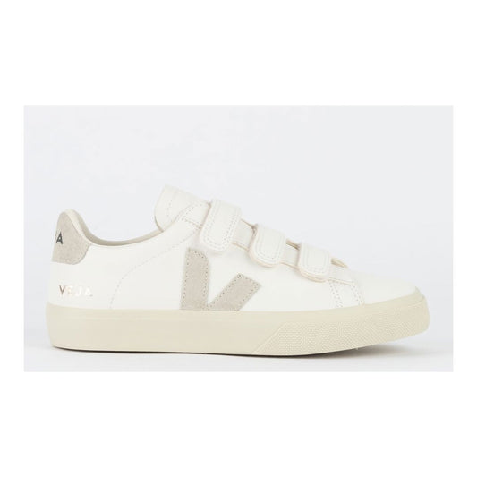 V Shoes Chromefree Leather Extra White Platine