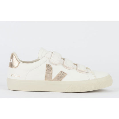 V Shoes Chromefree Leather Extra White Platine