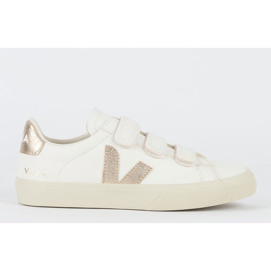 V Shoes Chromefree Leather Extra White Platine