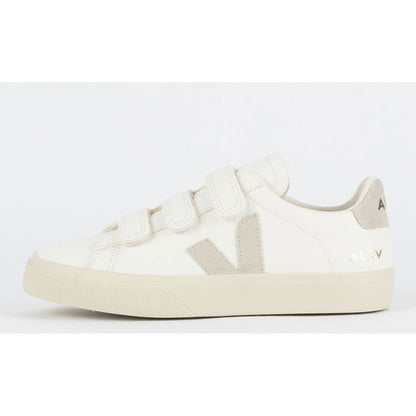 V Shoes Chromefree Leather Extra White Platine