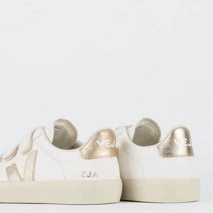 V Shoes Chromefree Leather Extra White Platine