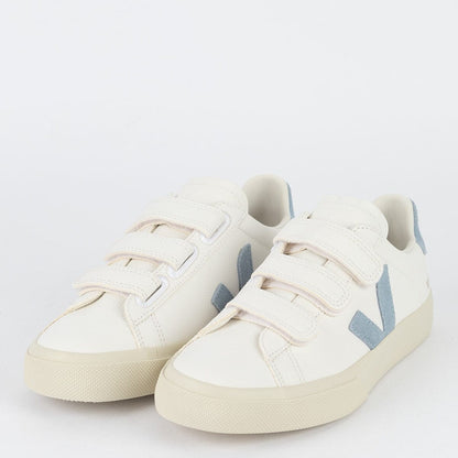 V Shoes Logo Chromefree Leather Extra White Steel