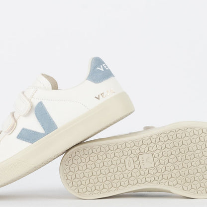 V Shoes Logo Chromefree Leather Extra White Steel