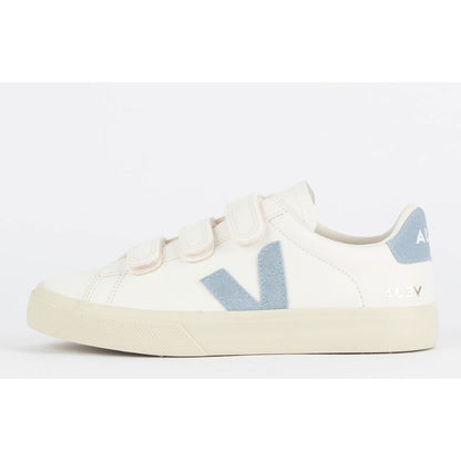 V Shoes Logo Chromefree Leather Extra White Steel